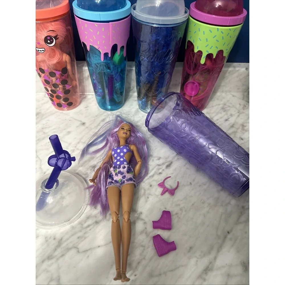 Barbie Pop Reveal lot Of 5 Barbie‎ Dolls
